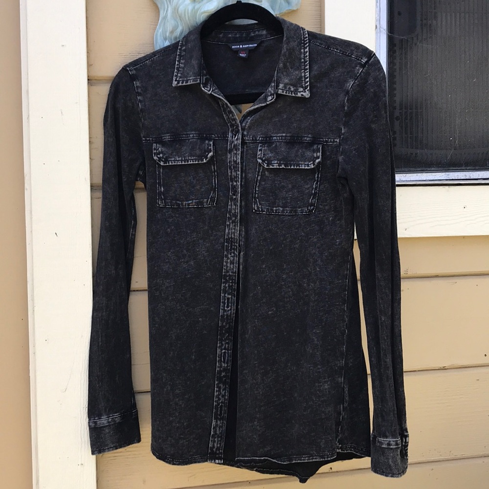 Open back long sleeve